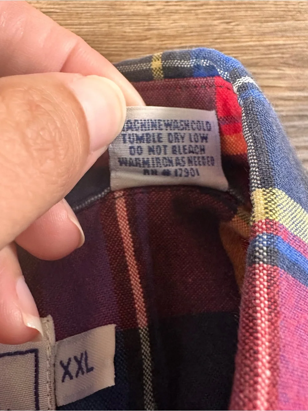 CINCH Miller Style Heavy Cotton Holiday Plaid Button Shirt Men 2XL Western VTG